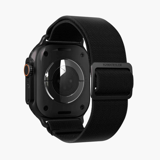 Vonmahlen Classic Nylon Loop One Size All Black (For Apple Watch 44 | 45 | 46 | 49Mm)