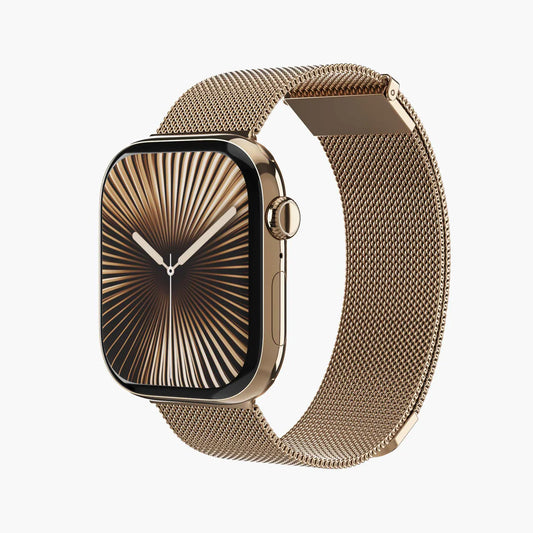 Vonmahlen Milanese Loop 2 One Size Sunset Gold (For Apple Watch 44 | 45 | 46 | 49Mm)