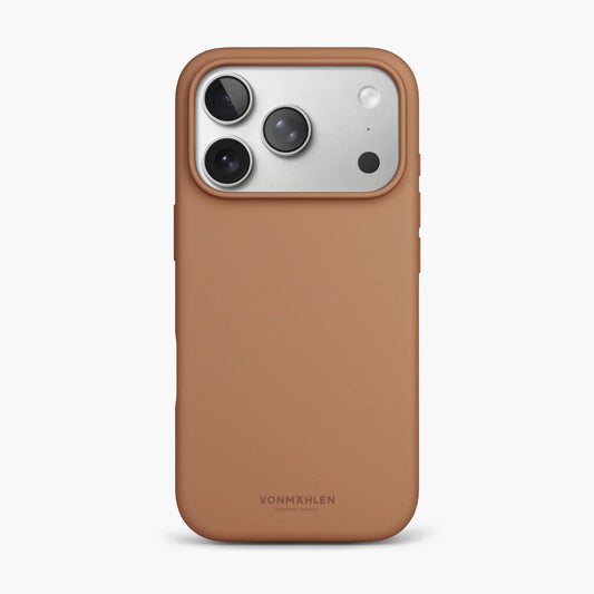Vonmahlen Soft Silicone Case Iphone 17 Pro Dark Cream