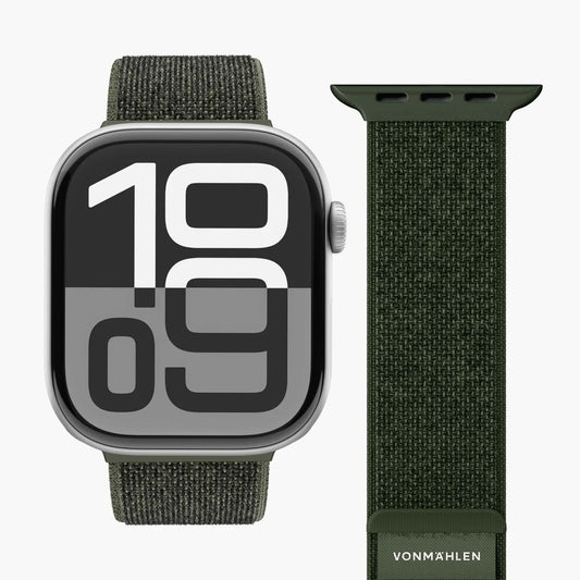 Vonmahlen Fitness Loop 2 One Size Olive (For Apple Watch 42 | 44 | 45 | 49Mm)