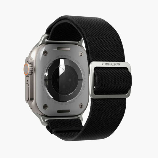 Vonmahlen Classic Nylon Loop One Size Black (For Apple Watch 42 | 44 | 45 | 49Mm)