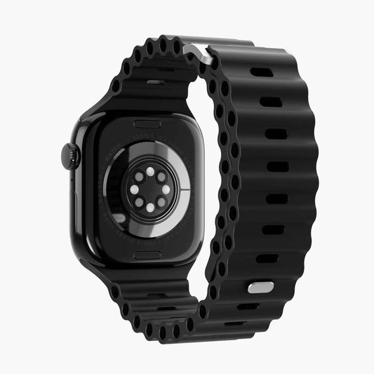 Vonmahlen Wave Band 2 One Size Black ( For Apple Watch 42 | 44 | 45 | 49Mm)