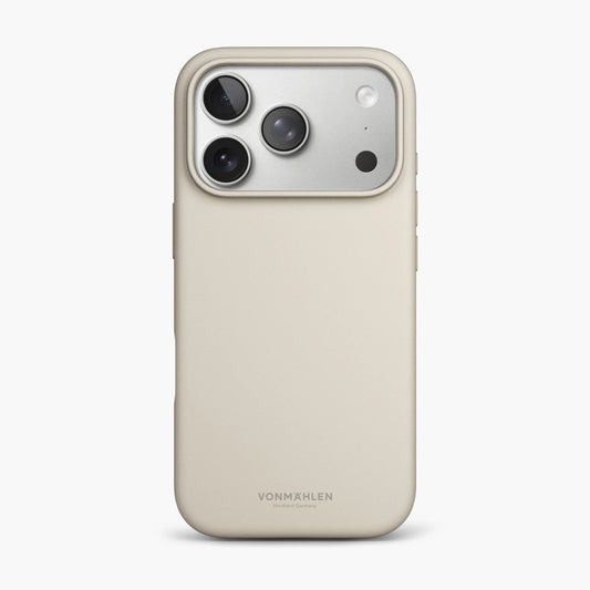Vonmahlen Soft Silicone Case Iphone 17 Pro Cream