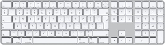 Magic Keyboard بخاصية التعرف باللمس وكيبورد رقمية من Apple (لاجهزة كمبيوتر Mac المزودة بسيليكون Apple) - لغة انجليزية