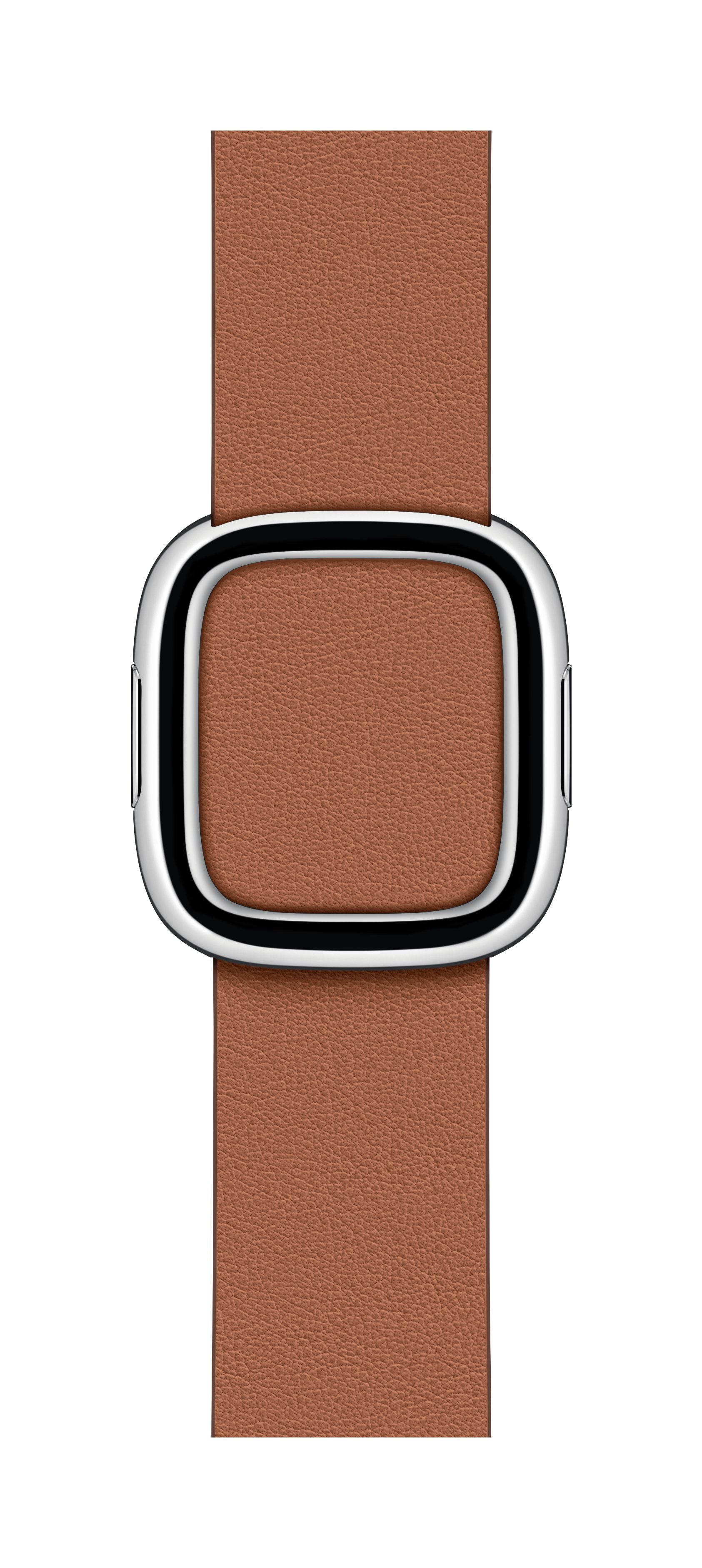 40mm Saddle Brown Modern Buckle Large – Aleph ألف