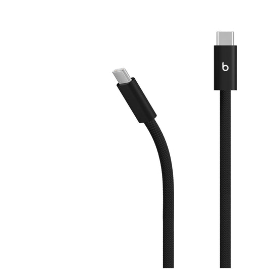 Beats 240W USB-C to USB-C Braided Cable (3 m / 10 ft) - Bolt Black