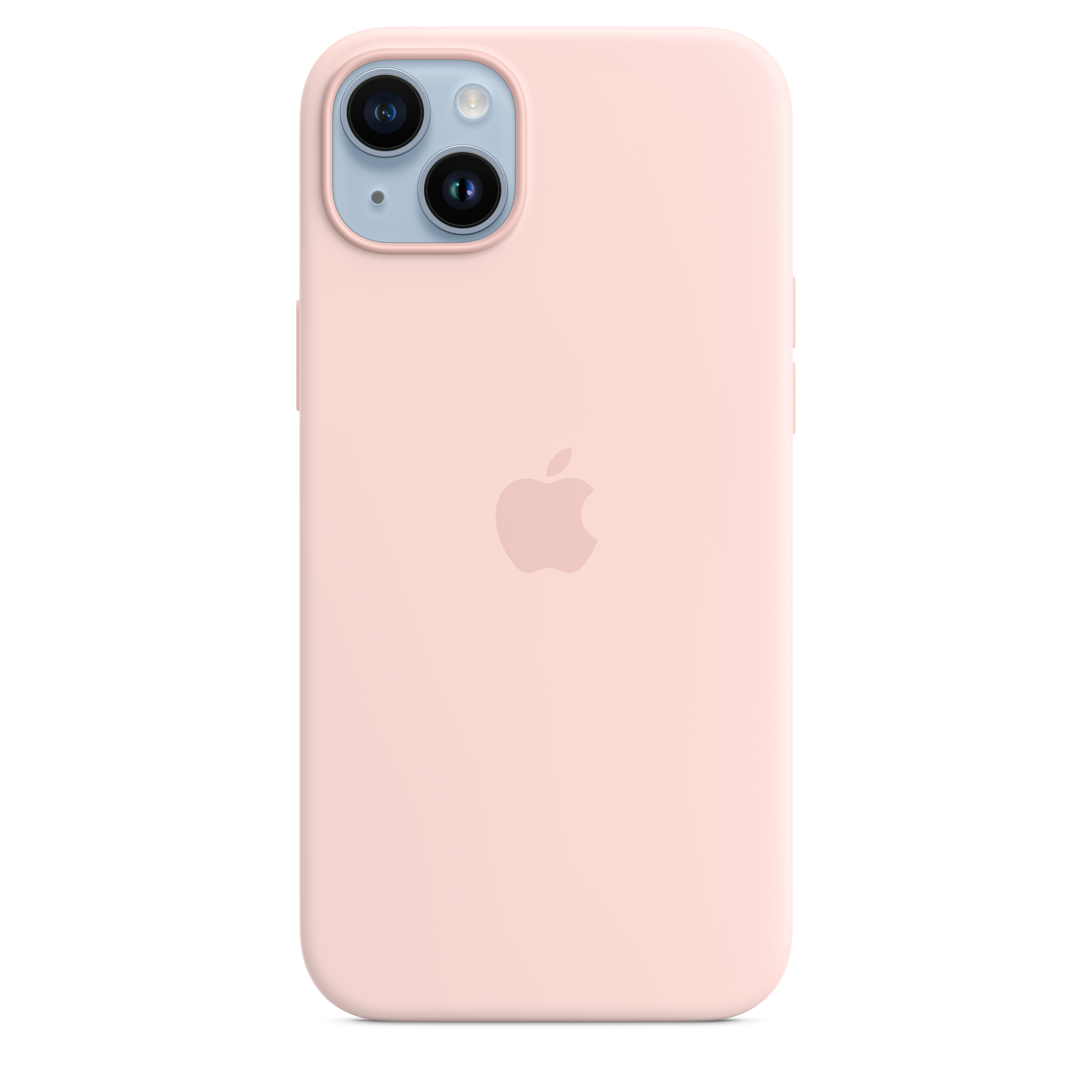 Custodia Jaholan Per IPhone 14 Plus Con Fiore Design – Silicone TPU Rosa, Sottile E Leggera, 1,5 Mm