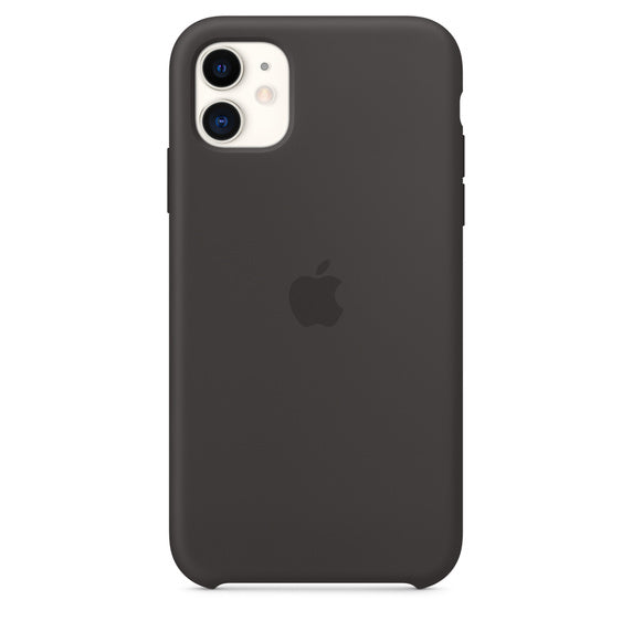 iPhone 11 Pro Silicone Case Black – Aleph ألف - Main Image