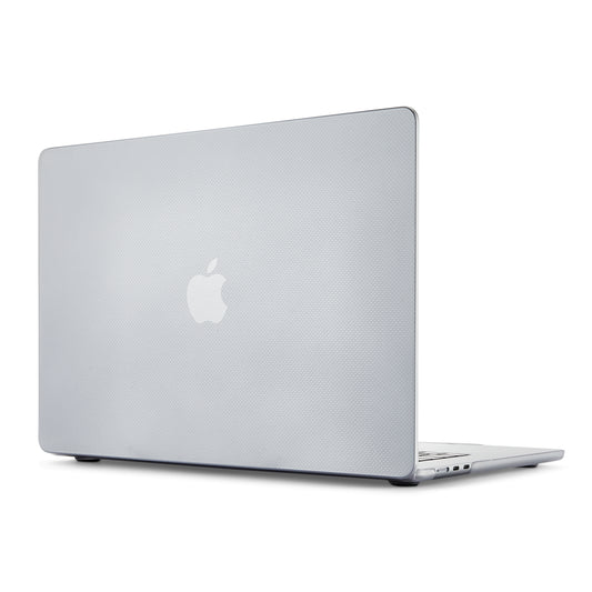 Pipetto MacBook Air 15 Hardshell (M5,M4,M3,M2) Dots Case - Frosted Clear