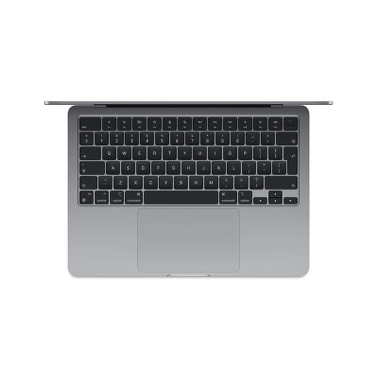 MacBook Air مقاس 13 انش: شريحة Apple M3، مع وحدة معالجة مركزية 8 نوى و 10 وحدات معالجة رسومات، 512 جيجابايت SSD - رمادي فضائي