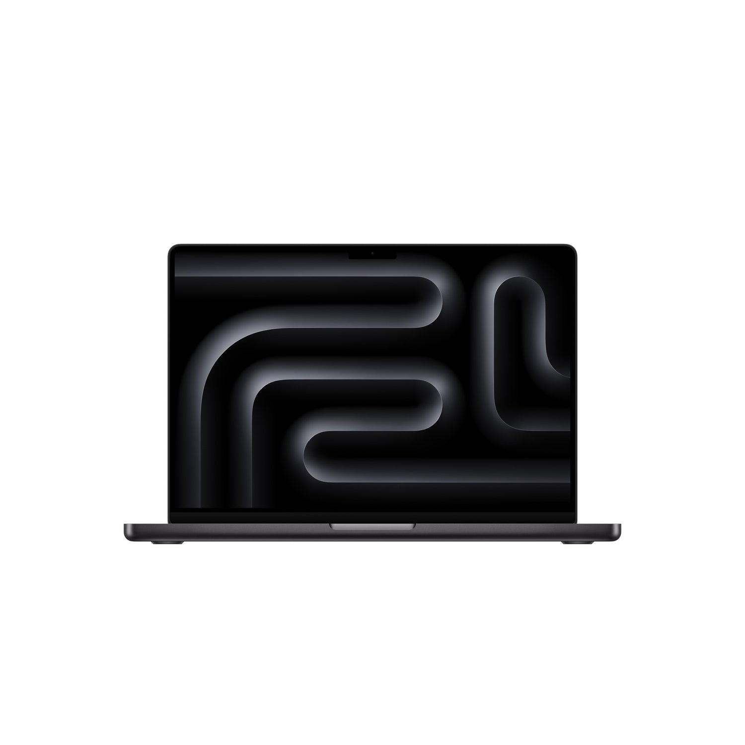 MacBook Pro مقاس 14 انش: شريحة Apple M4، مع وحدة معالجة مركزية 10 نوى و 10 وحدات معالجة رسومات، 512 جيجابايت SSD - أسود فضائي