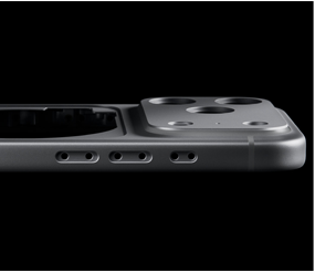 iPhone 17 Pro, back exterior, forged aluminum unibody enclosure
