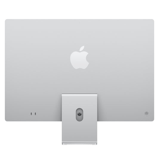 24-inch iMac with Retina 4.5K display: Apple M4 chip with 8-core CPU and 8-core GPU, 256GB SSD - Silver