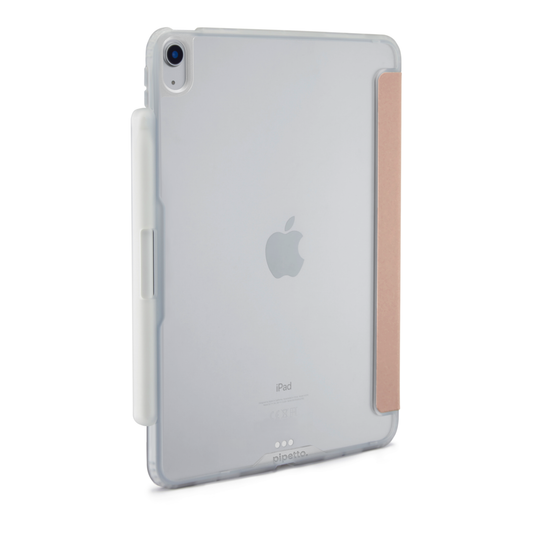Pipetto iPad Air 13 (M4/M3/M2) Origami No3 Pencil Case - Metallic Pink
