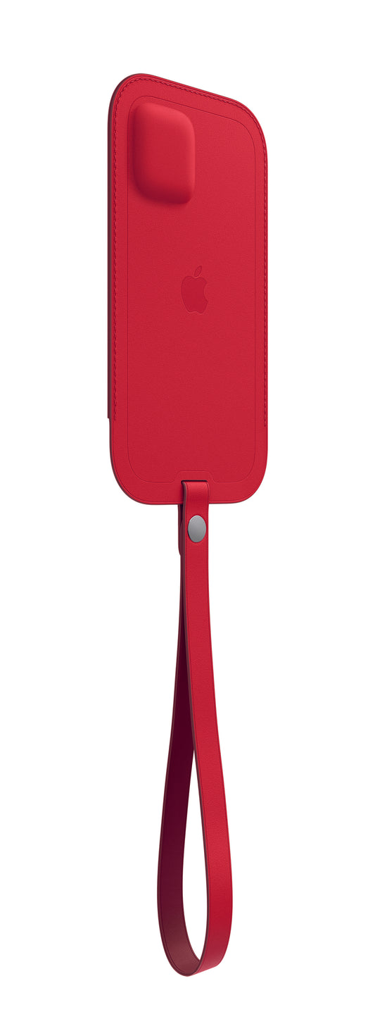 iPhone 12 mini Leather Sleeve with MagSafe (PRODUCT)RED