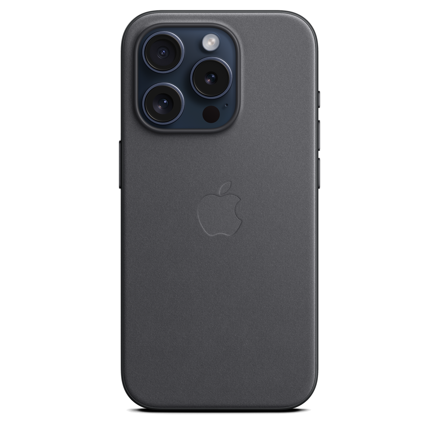 حافظة iPhone 15 Pro من نسيج محبوك مع MagSafe - لون Black
