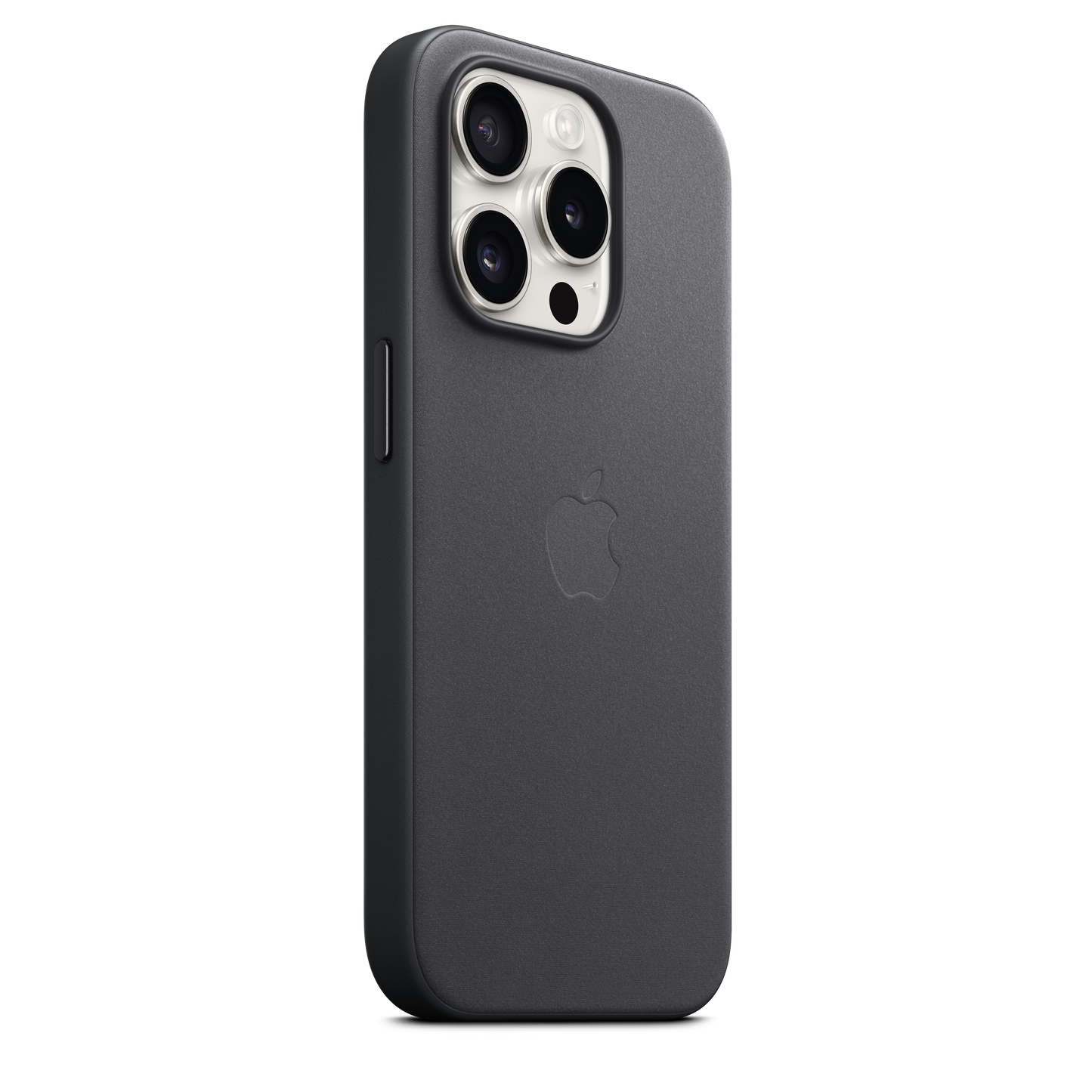 حافظة iPhone 15 Pro من نسيج محبوك مع MagSafe - لون Black