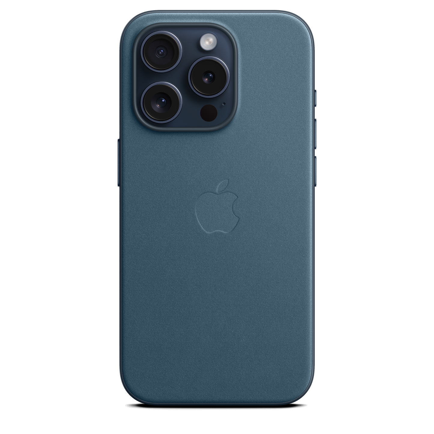 حافظة iPhone 15 Pro من نسيج محبوك مع MagSafe - لون Pacific Blue