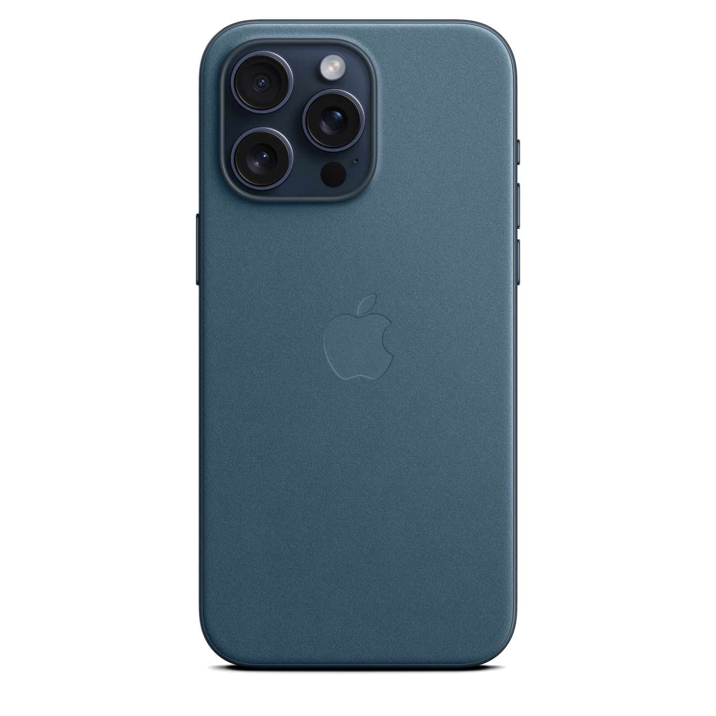 حافظة iPhone 15 Pro Max من نسيج محبوك مع MagSafe - لون Pacific Blue