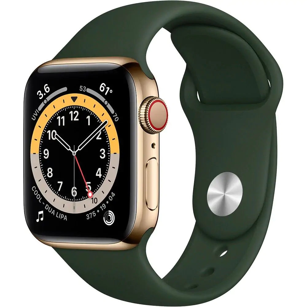 Gold stainless steel case apple watch best sale