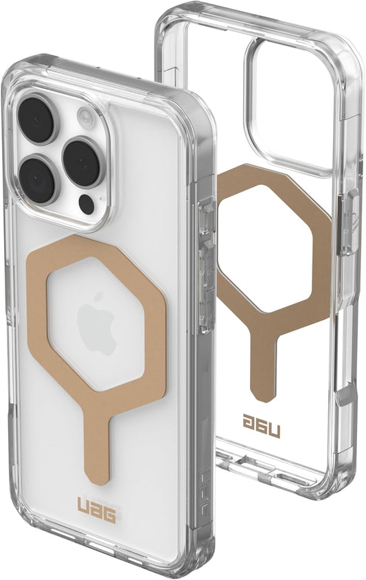 Plyo iPhone 16 Pro Case Magsafe Ice/Gold