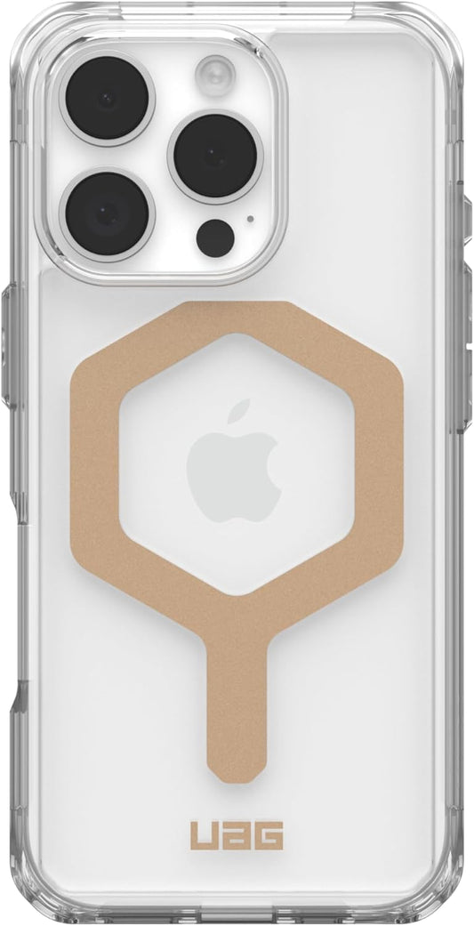 Plyo iPhone 16 Pro Max Case Magsafe Ice/Gold
