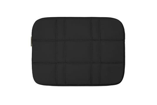 Amazingthing Glamour Puffy Pouch For Macbook Pro 13-Inch Black