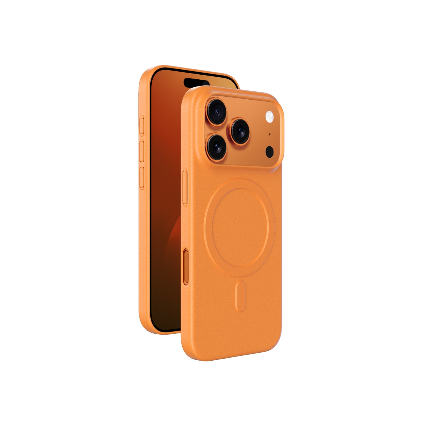 AmazingThing Minimal Air Mag Case For iPhone 17 Pro Max - Orange