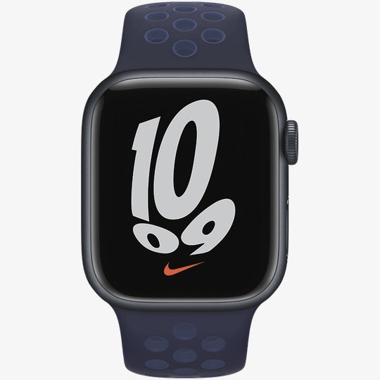 Apple Watch Nike Sport Band Midnight Navy/Mystic Navy 41mm