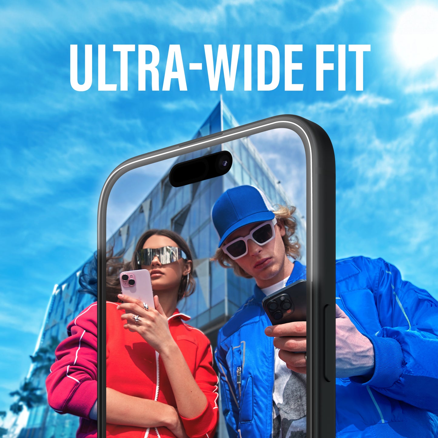 حماية شاشة بانزر جلاس ألترا وايد فيت لهاتف آبل آيفون 16 برو 6.3" 2024 | زجاج مقوى من الحافة إلى الحافة، حماية من السقوط والخدوش، مضاد للبصمات، سهل التركيب، متوافق مع الأغطية - شفاف