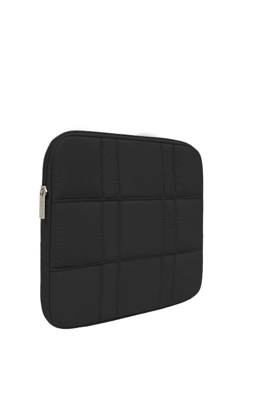 Amazingthing Glamour Puffy Pouch For Macbook Pro 13-Inch Black
