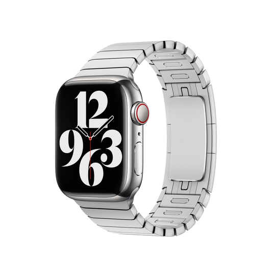 38mm Silver Link Bracelet