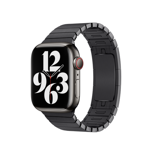 38mm Space Black Link Bracelet