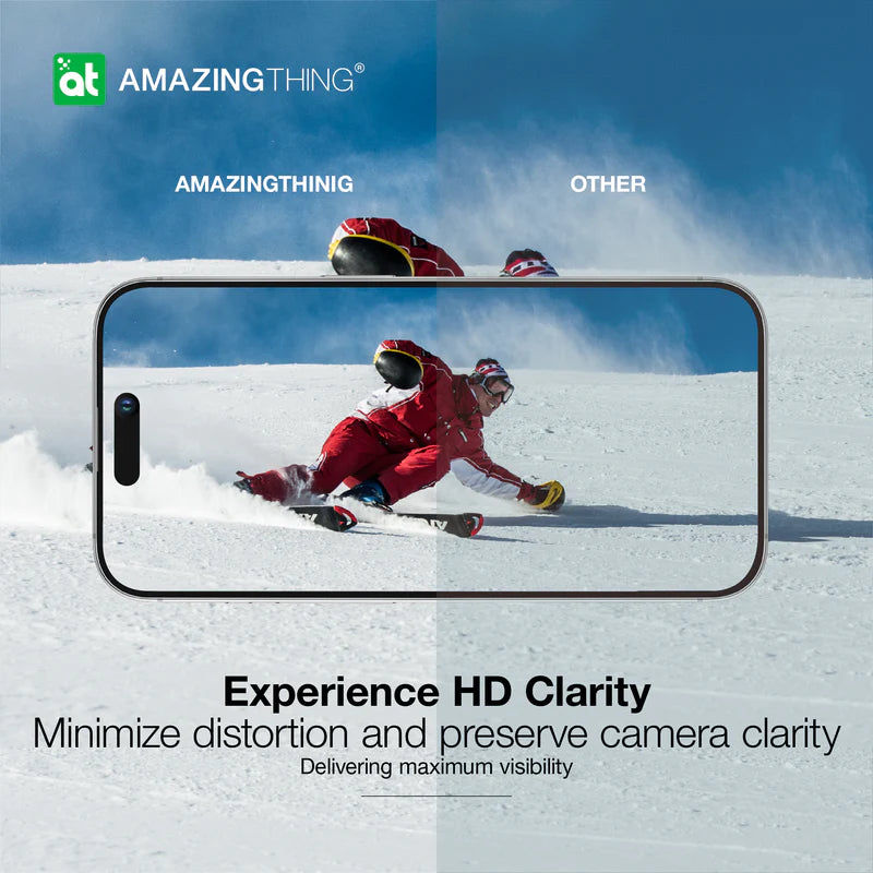 AMAZINGTHINGS IPhone 15 AR Lens Glass Full Clear ( 6.1'' / 6.7'' ) 3  lens AR Lens Glass