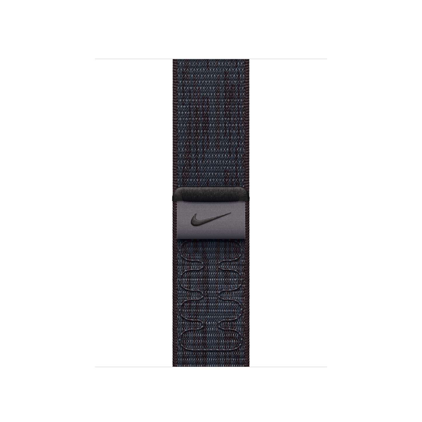 40mm Black/Blue Nike Sport Loop