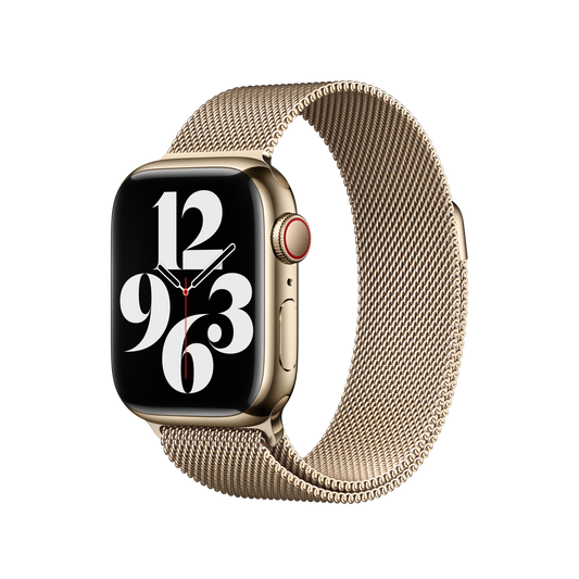 41mm Gold Milanese Loop