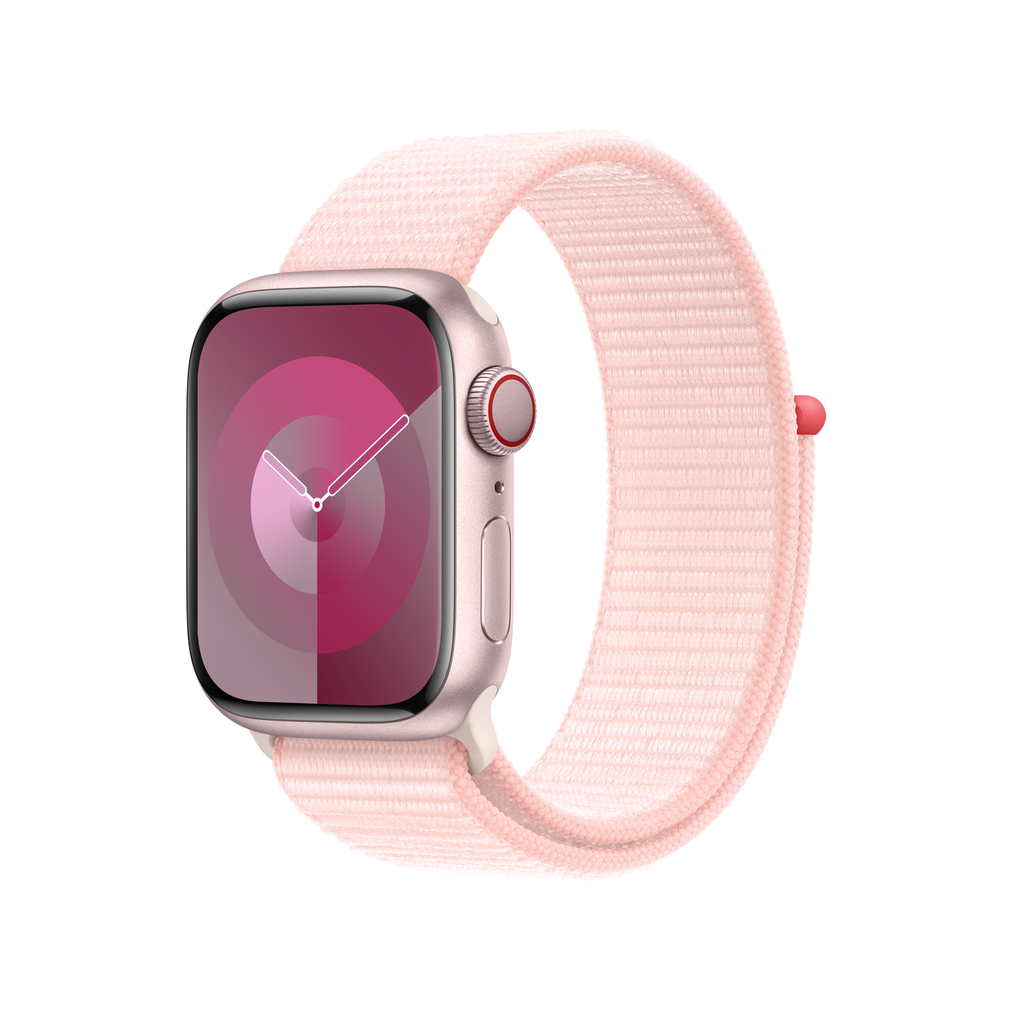 حزام Loop رياضي Light Pink لساعة Apple Watch مقاس 41مم