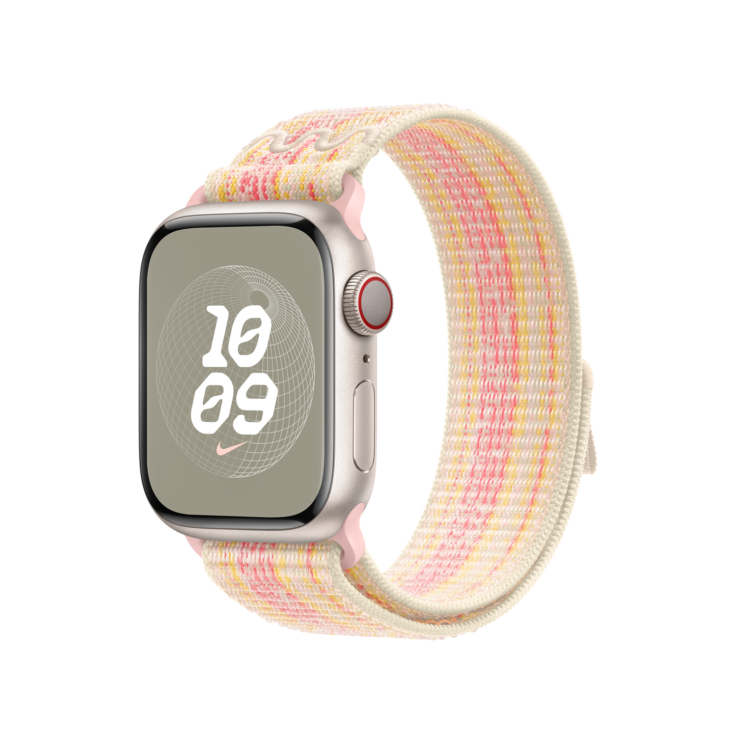 41mm Starlight/Pink Nike Sport Loop