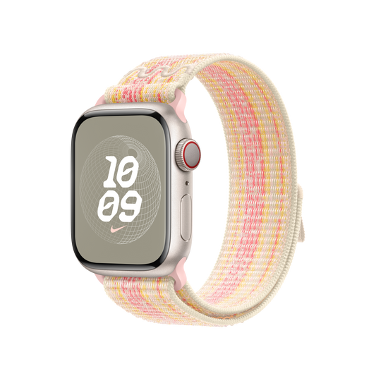 41mm Starlight/Pink Nike Sport Loop