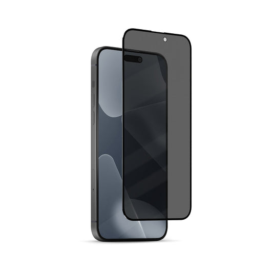 HYPHEN DEFENDR Privacy Tempered Glass with Applicator - iPhone 15 Pro - 6.1