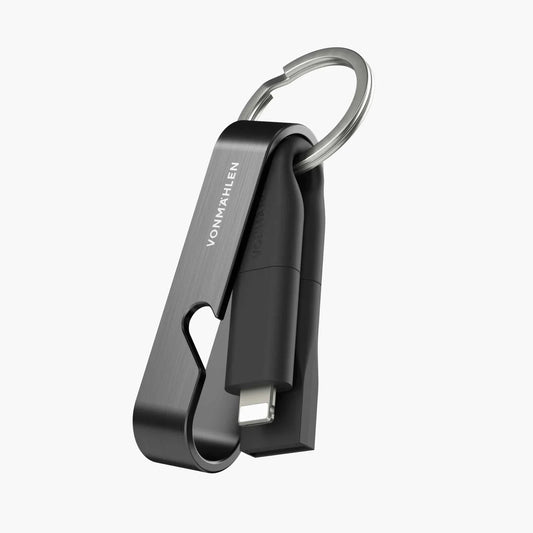 Vonmahlen High Six Compact 6-In-1 Fast Charging Cable-Black