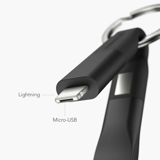 Vonmahlen High Six Compact 6-In-1 Fast Charging Cable-Black