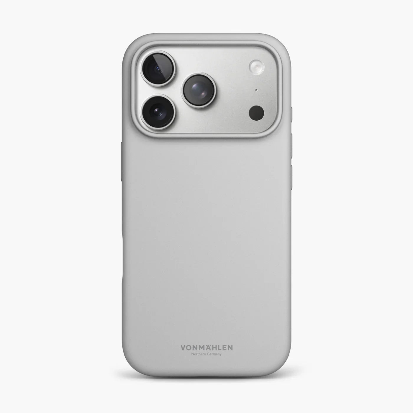 Vonmahlen Soft Silicone Case Iphone 17 Pro Light Gray