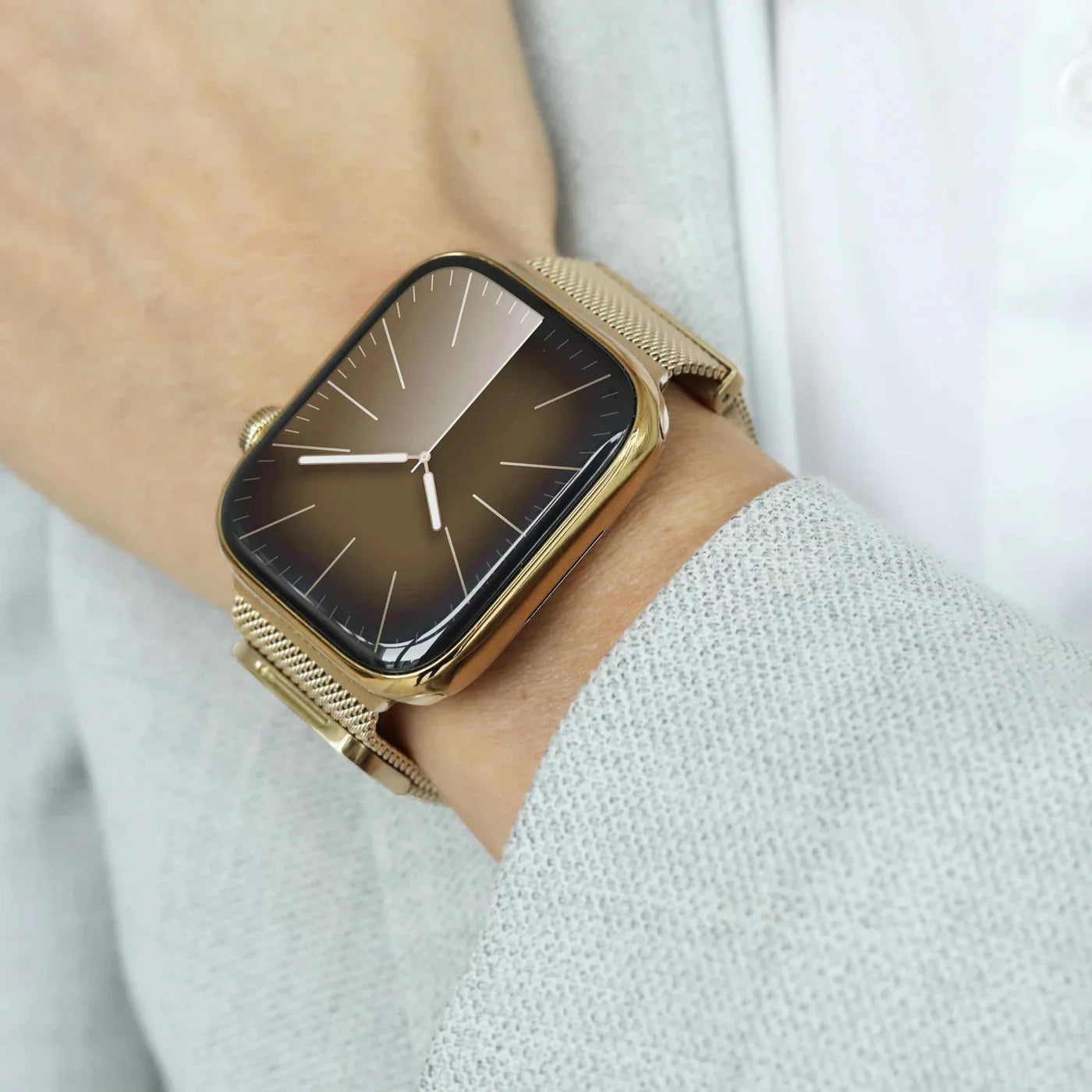 Vonmahlen Milanese Loop 2 One Size Gold (For Apple Watch 42 | 44 | 45 | 49Mm)