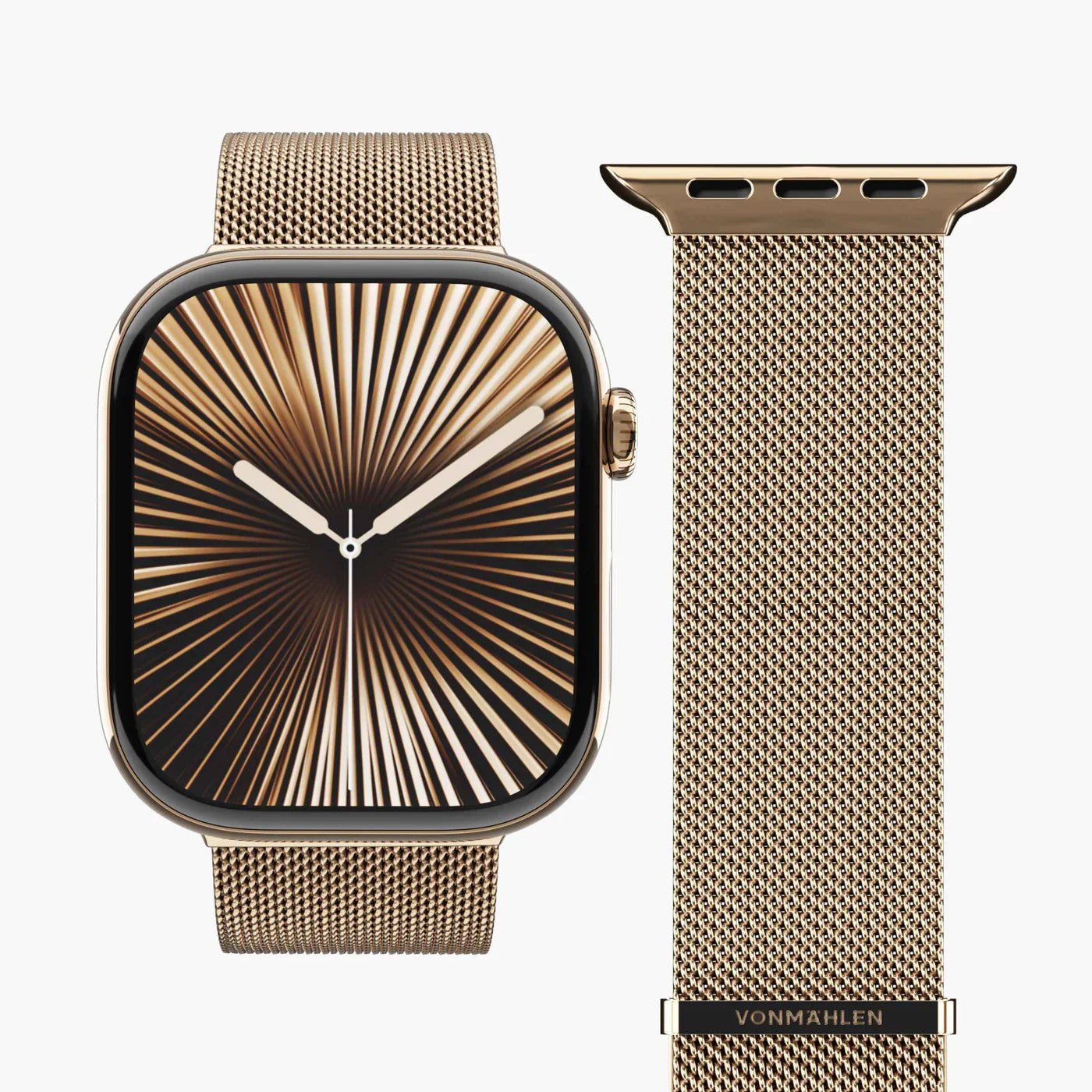 Vonmahlen Milanese Loop 2 One Size Sunset Gold (For Apple Watch 44 | 45 | 46 | 49Mm)