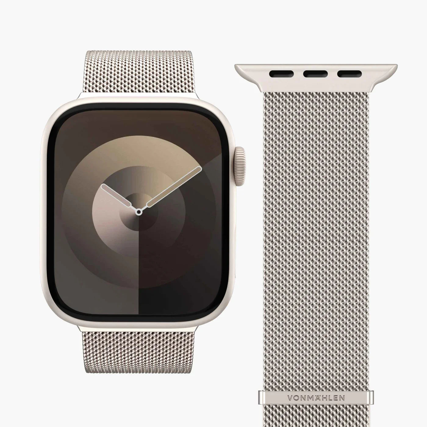 Vonmahlen Milanese Loop 2 One Size Champagne (For Apple Watch 44 | 45 | 46 | 49Mm)