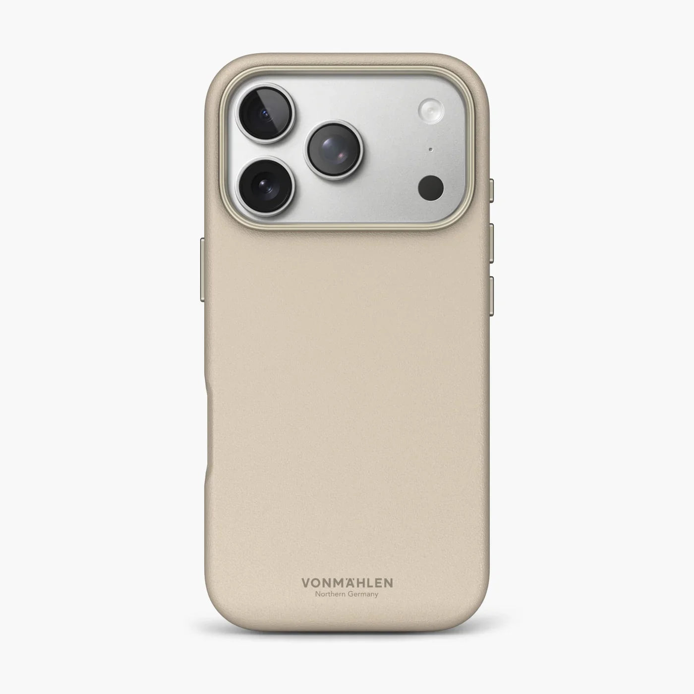 Vonmahlen Like Leather Case Iphone 17 Pro Cream
