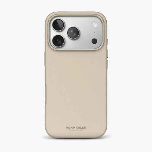 Vonmahlen Like Leather Case Iphone 17 Pro Cream