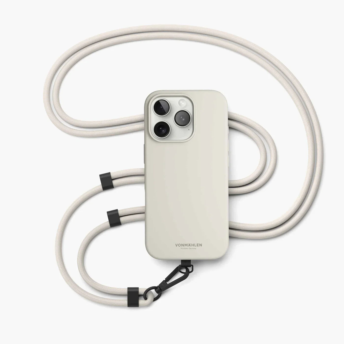 Vonmahlen Infinity Go Cream Universal Phone Strap Black