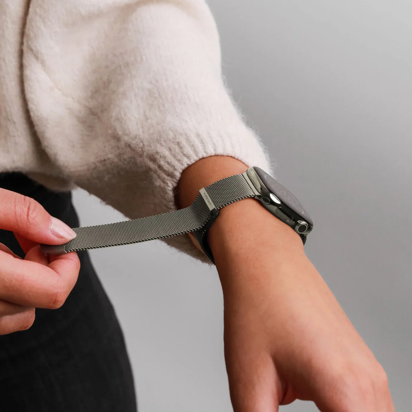 Vonmahlen Milanese Loop 2 One Size Desert Sand (For Apple Watch 40 | 41 | 42Mm)